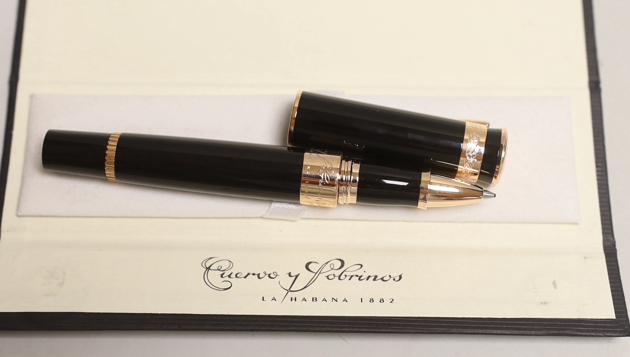 A Cuervo y Sobrinas ballpoint pen